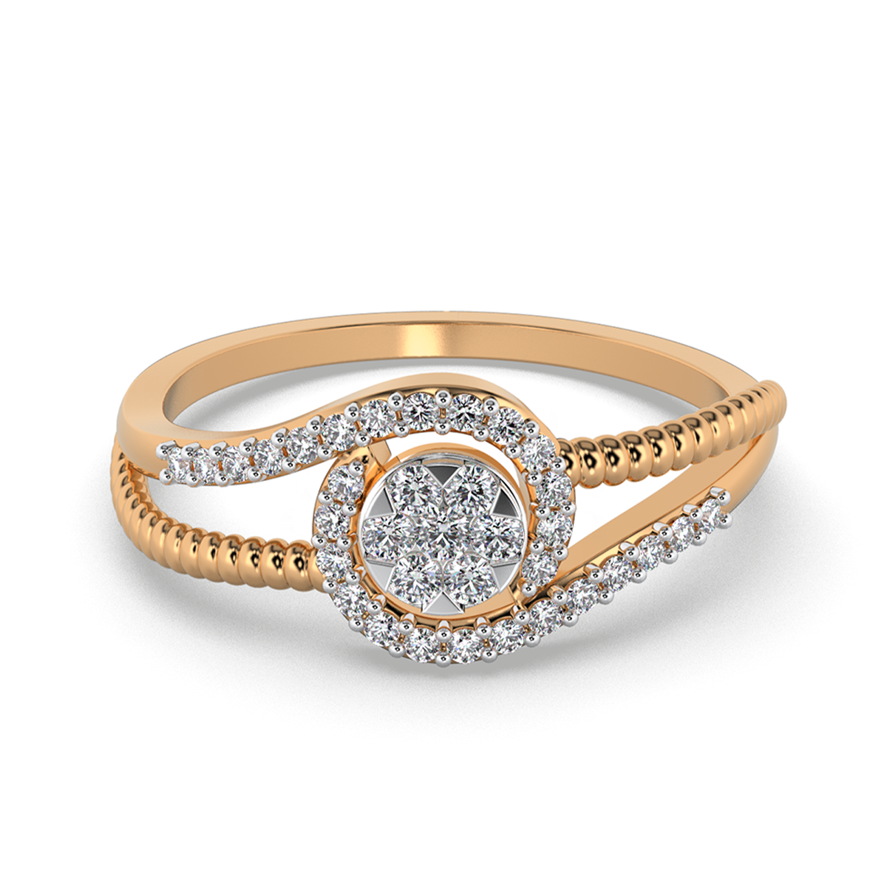 Velvet Dawn 14Kt Diamond Ring