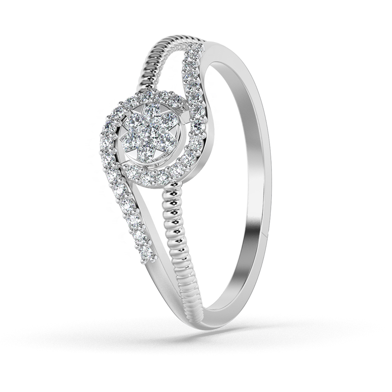 Velvet Dawn 14Kt Diamond Ring