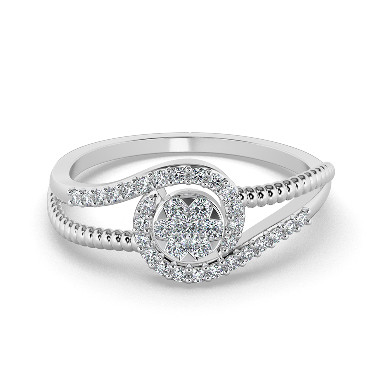 Velvet Dawn 14Kt Diamond Ring
