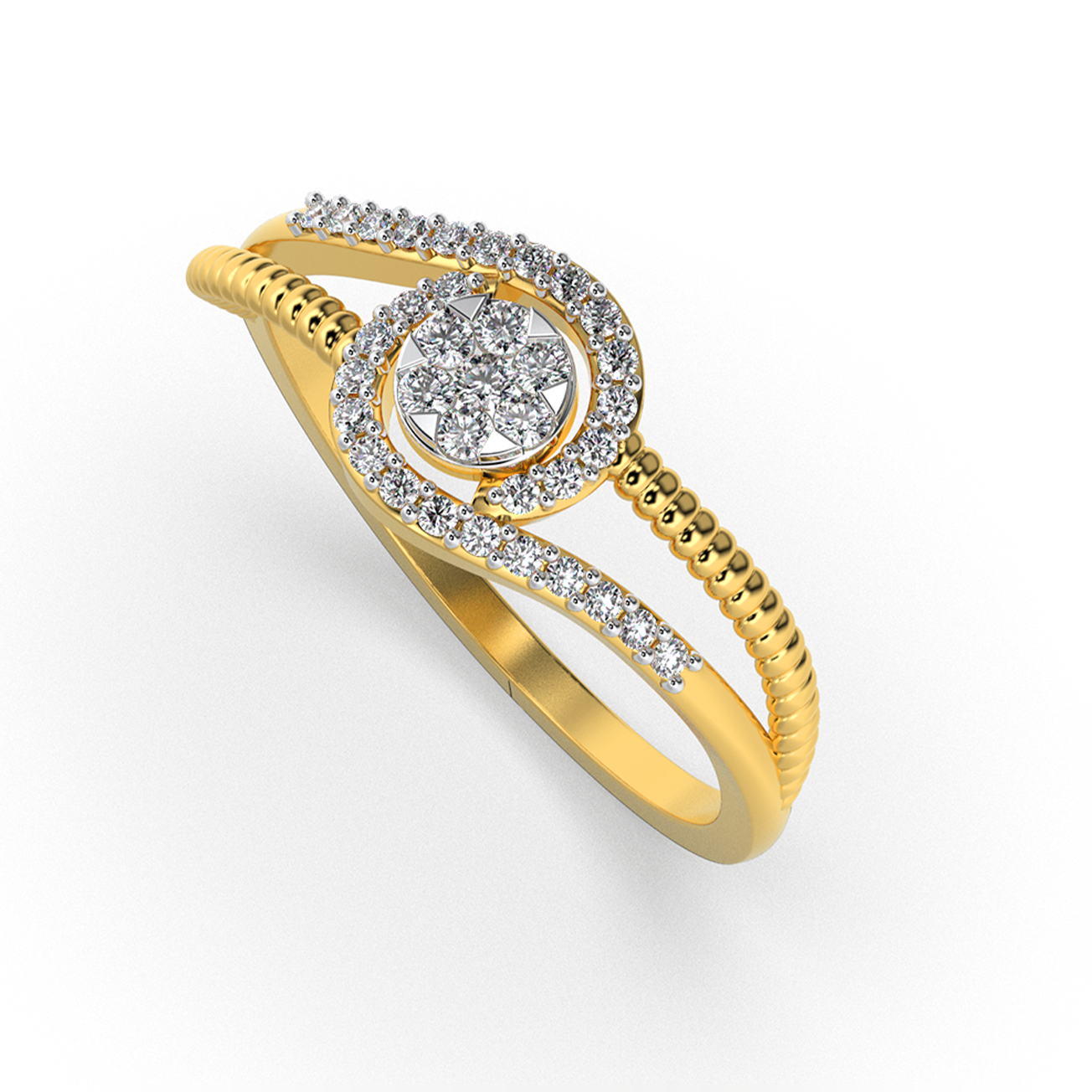 Velvet Dawn 14Kt Diamond Ring