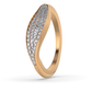 Serene Horizon 14Kt Diamond Ring