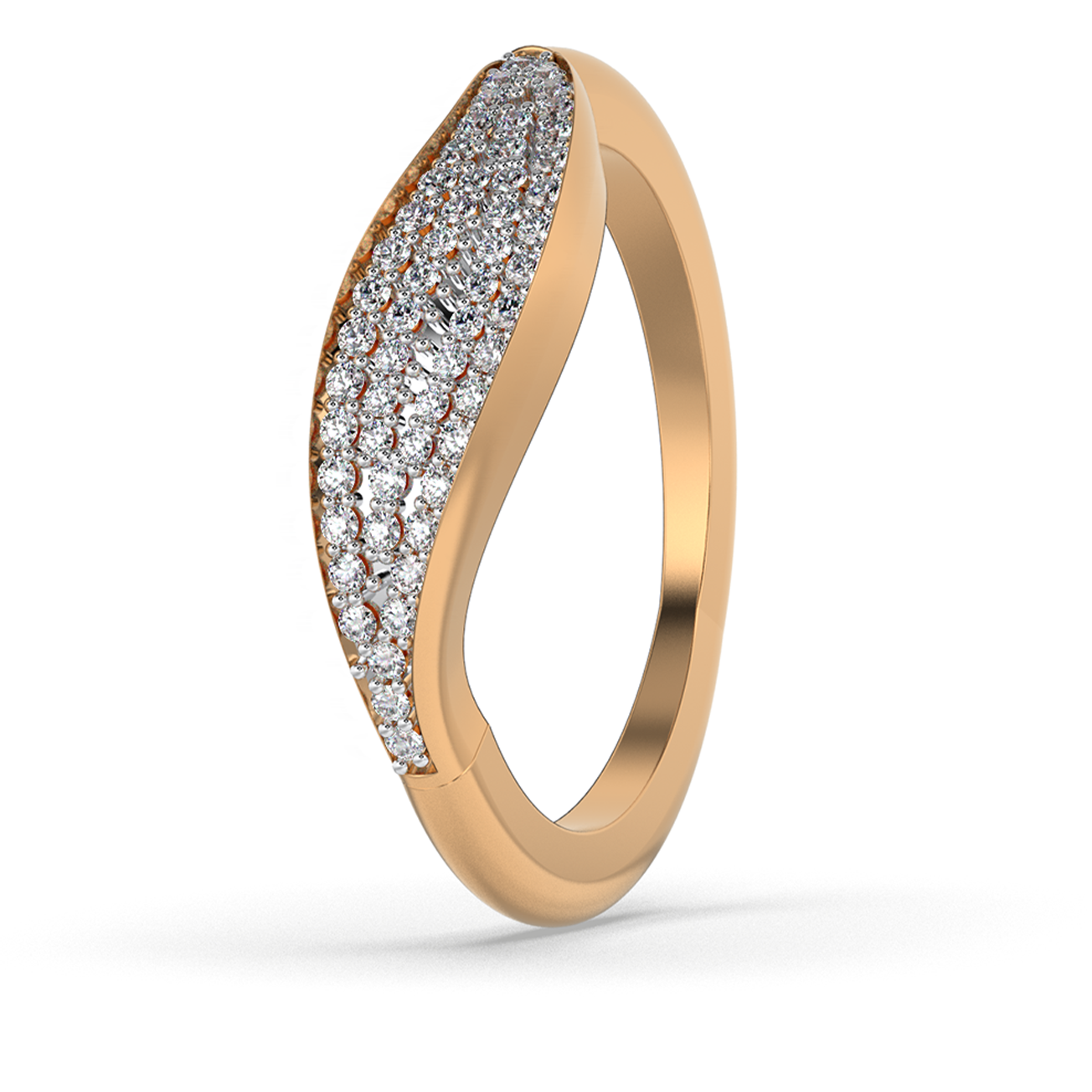 Serene Horizon 14Kt Diamond Ring