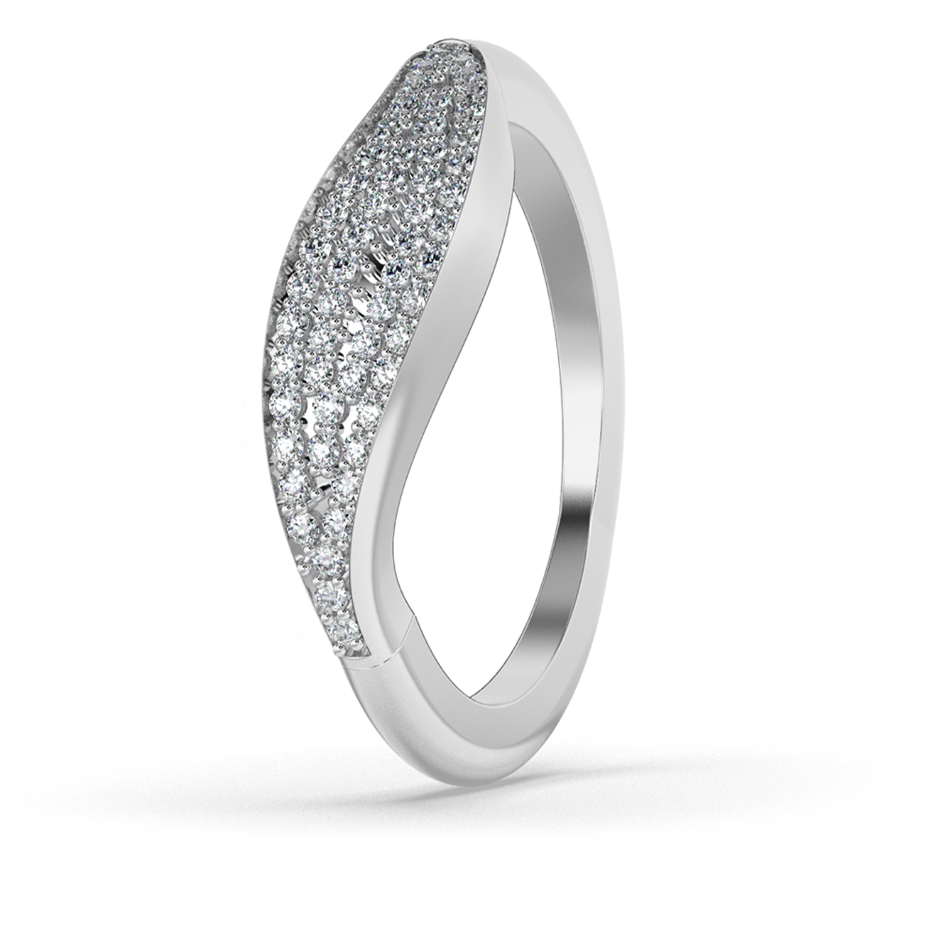 Serene Horizon 14Kt Diamond Ring