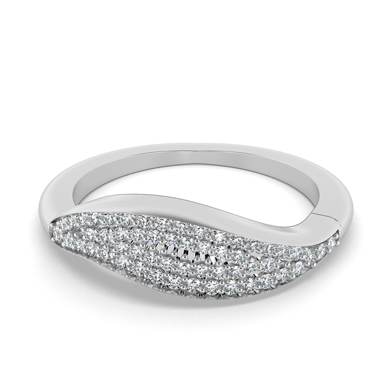 Serene Horizon 14Kt Diamond Ring