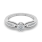 Crimson Glow 14Kt Diamond Ring