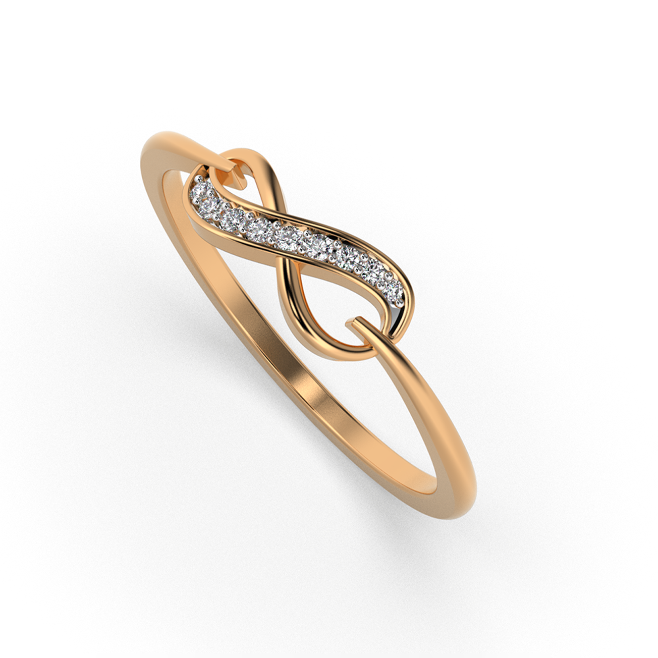 Amber Ray 14Kt Diamond Ring