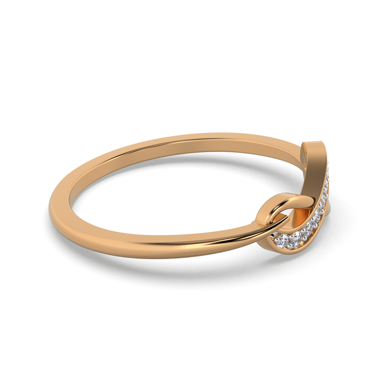 Amber Ray 14Kt Diamond Ring