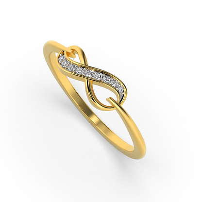 Amber Ray 14Kt Diamond Ring
