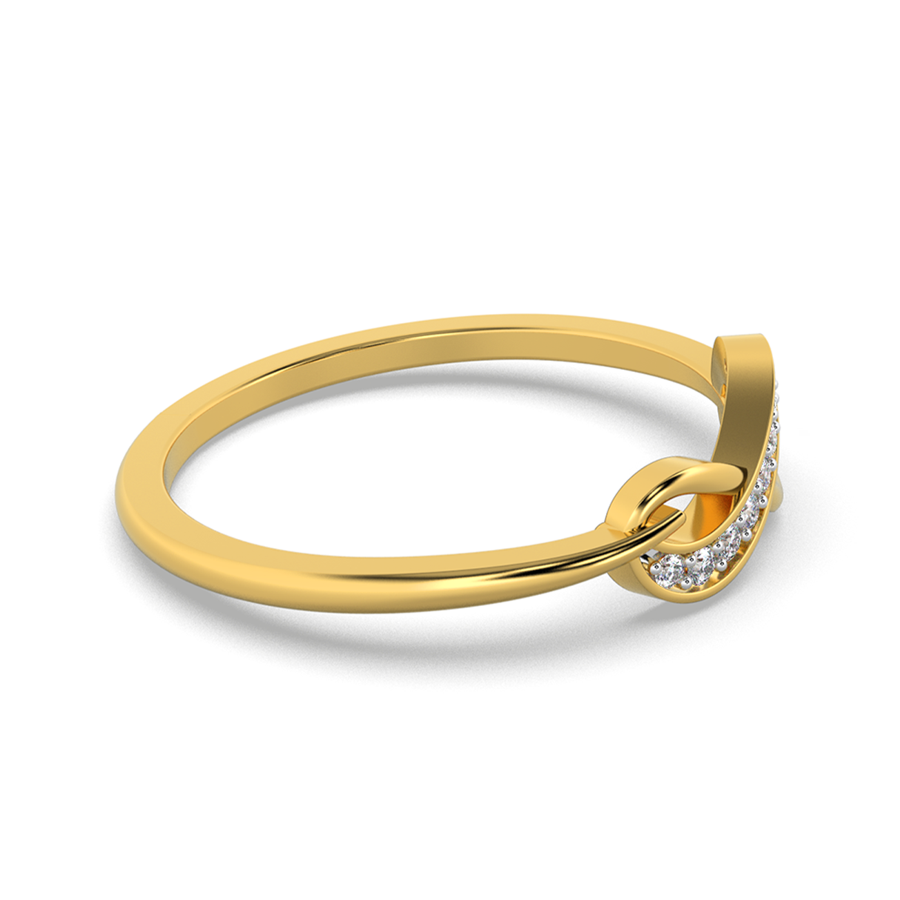 Amber Ray 14Kt Diamond Ring