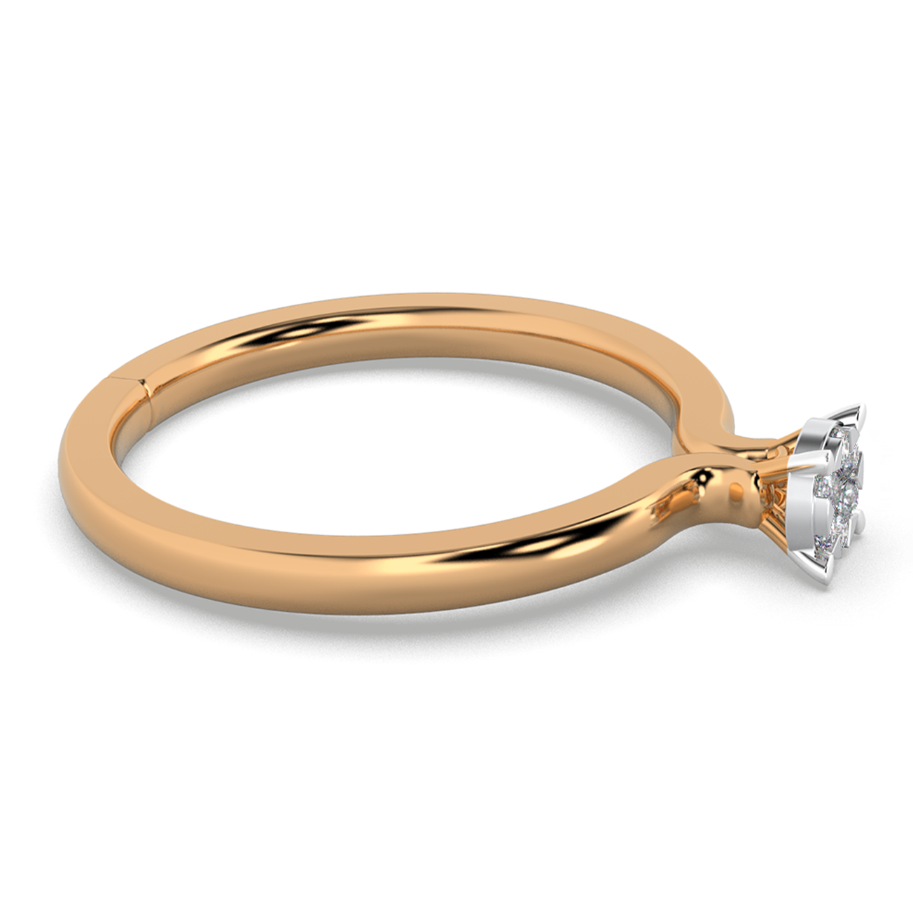 Starlit Muse 14Kt Diamond Ring