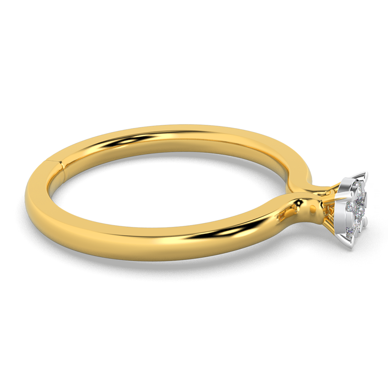 Starlit Muse 14Kt Diamond Ring