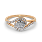 Enchanted Flame 14Kt Diamond Ring
