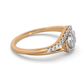 Enchanted Flame 14Kt Diamond Ring