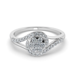 Enchanted Flame 14Kt Diamond Ring