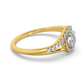 Enchanted Flame 14Kt Diamond Ring