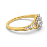 Enchanted Flame 14Kt Diamond Ring