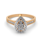 Pearl Horizon 14Kt Diamond Ring