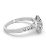 Pearl Horizon 14Kt Diamond Ring