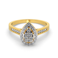 Pearl Horizon 14Kt Diamond Ring
