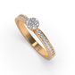 Tranquil Charm 18Kt Diamond Ring