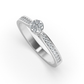 Tranquil Charm 18Kt Diamond Ring