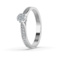 Tranquil Charm 18Kt Diamond Ring