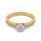 Tranquil Charm 18Kt Diamond Ring