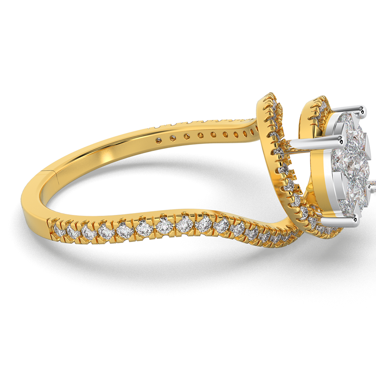 Mystic Dusk 14Kt Diamond Ring