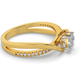 Gilded Rose 14Kt Diamond Ring