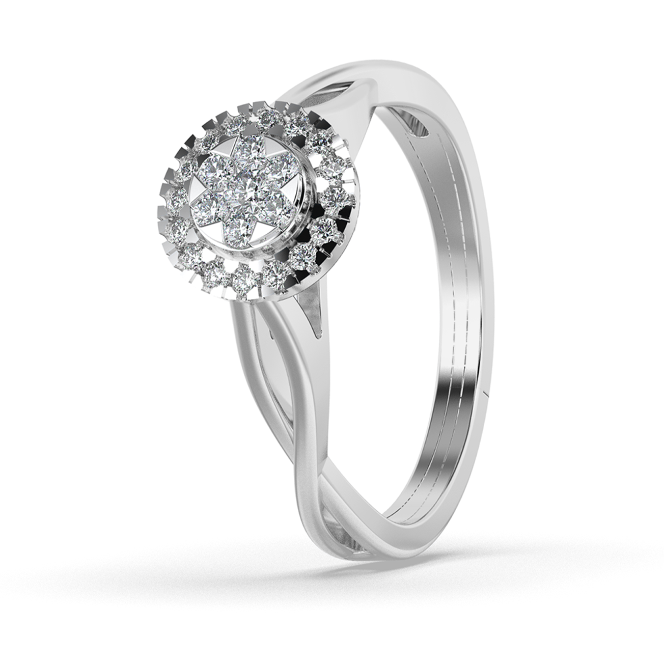 Opal Essence 18Kt Diamond Ring