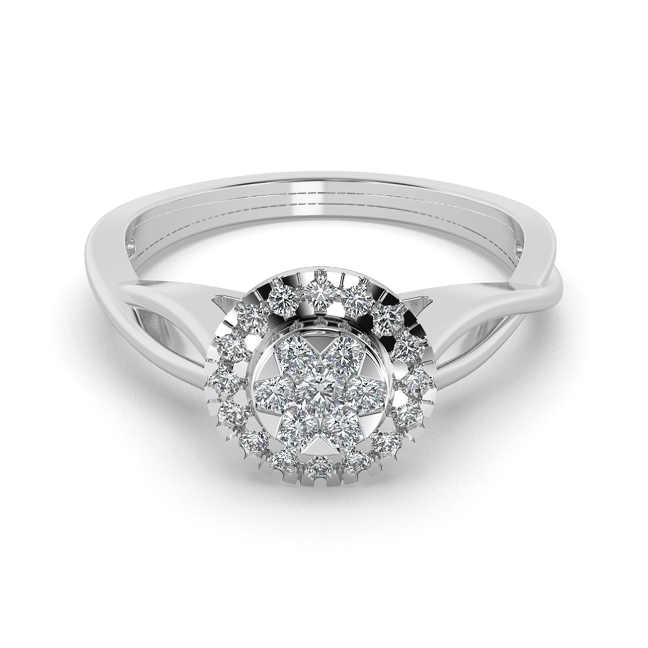 Opal Essence 18Kt Diamond Ring
