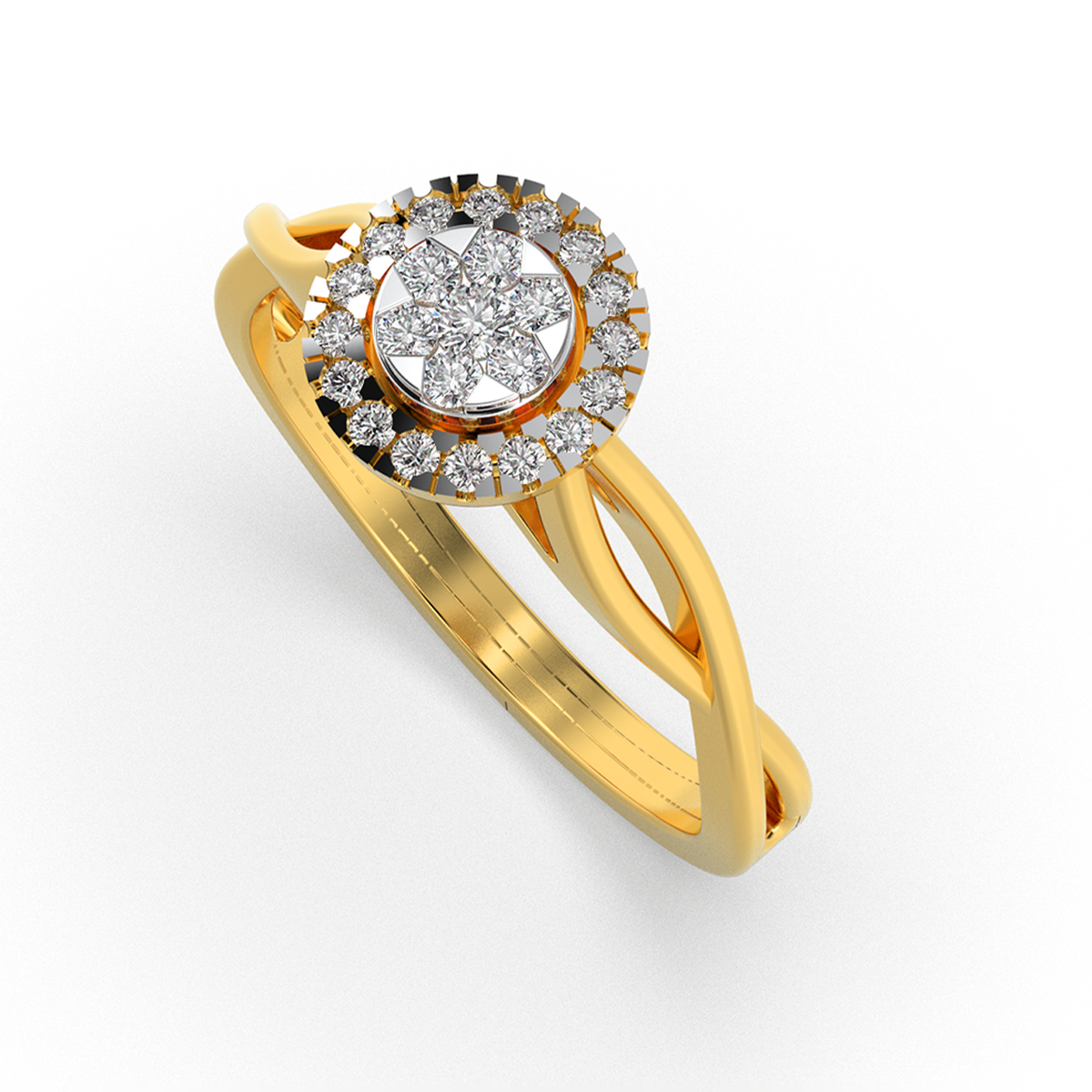Opal Essence 14Kt Diamond Ring