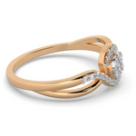 Radiant Sky 14Kt Diamond Ring