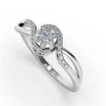 Radiant Sky 14Kt Diamond Ring