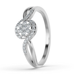 Radiant Sky 14Kt Diamond Ring