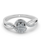 Radiant Sky 14Kt Diamond Ring