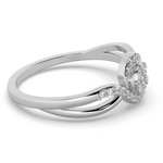 Radiant Sky 14Kt Diamond Ring