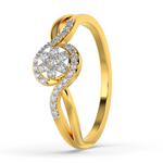 Radiant Sky 14Kt Diamond Ring