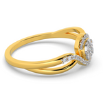 Radiant Sky 14Kt Diamond Ring