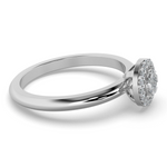 Coral Glow 14Kt Diamond Ring