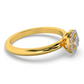 Coral Glow 14Kt Diamond Ring