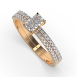 Seraphic Bloom 14Kt Diamond Ring
