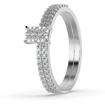 Seraphic Bloom 14Kt Diamond Ring