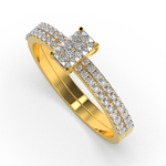 Seraphic Bloom 14Kt Diamond Ring