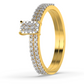 Seraphic Bloom 14Kt Diamond Ring