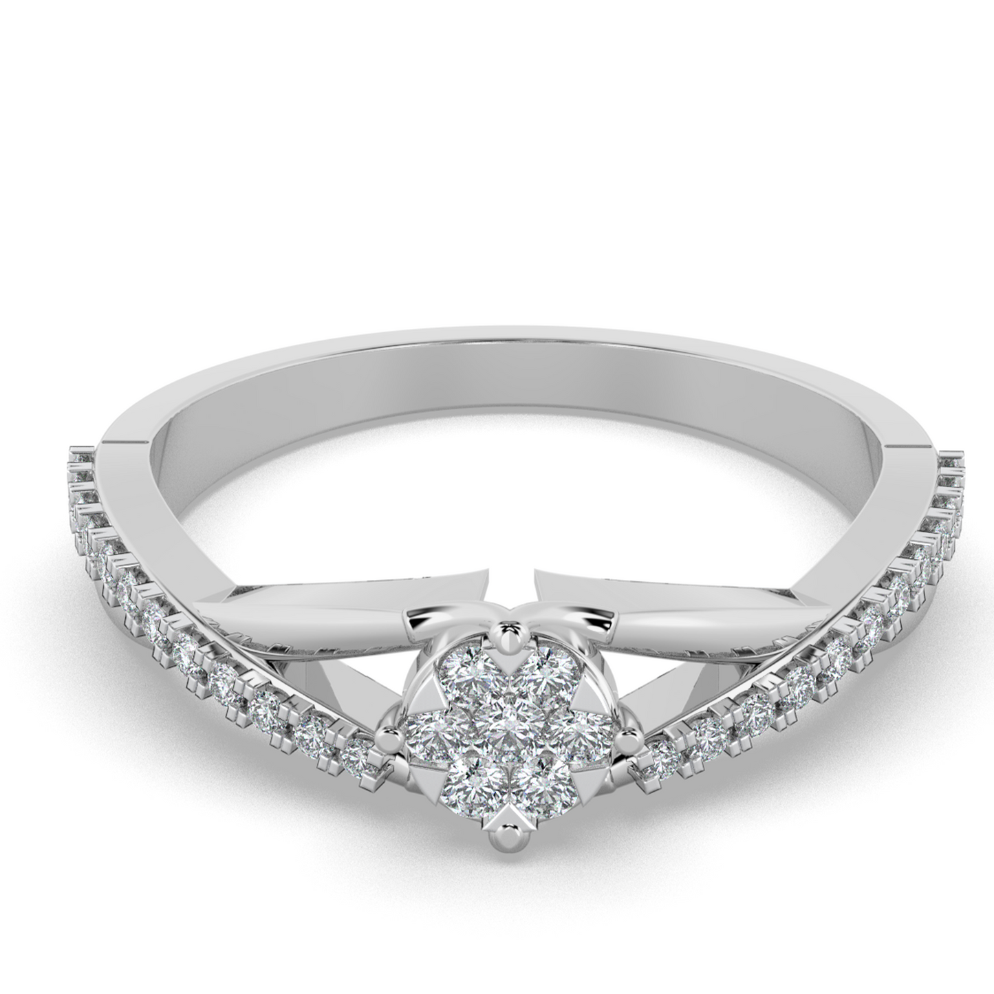 Ember Dawn 14Kt Diamond Ring
