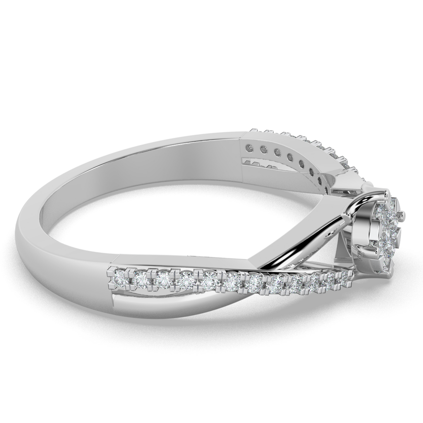 Ember Dawn 14Kt Diamond Ring