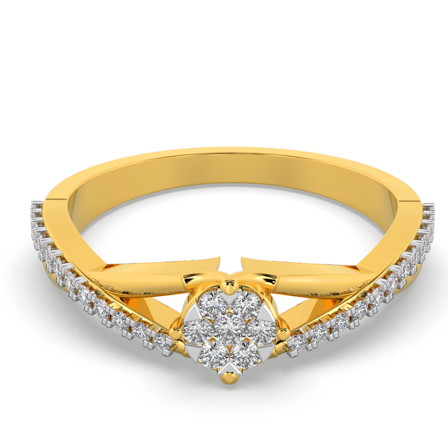 Ember Dawn 18Kt Diamond Ring