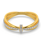 Celestial Petal 14Kt Diamond Ring