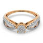 Whispering Sky 14Kt Diamond Ring